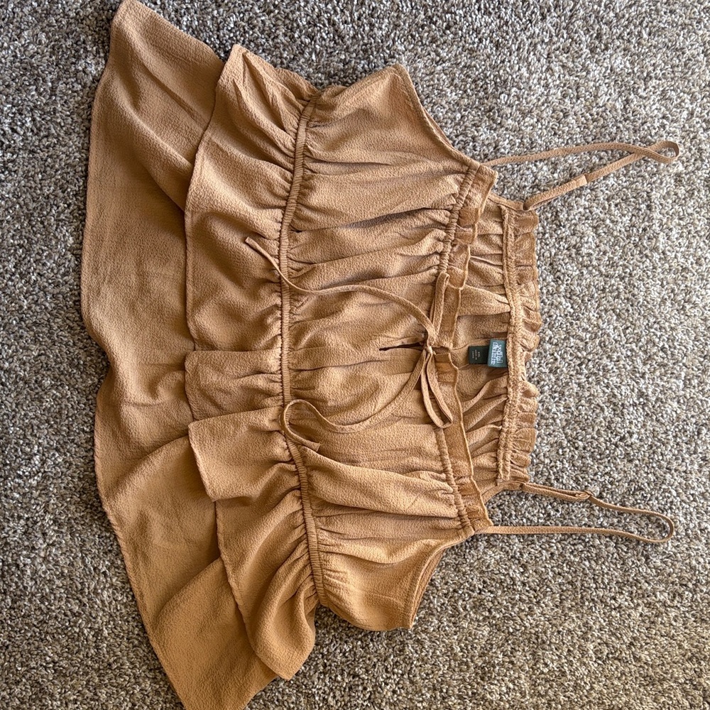 Brand New Target Tan Women's Blouse